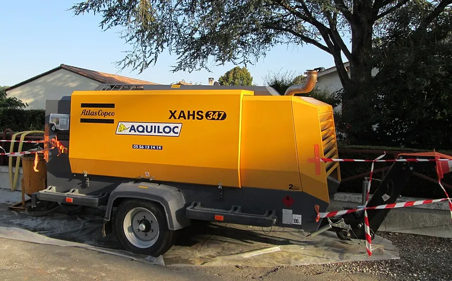 Compressor de ar industrial pra locação