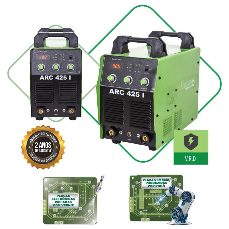 Inversora ARC 425 disponível pra locação