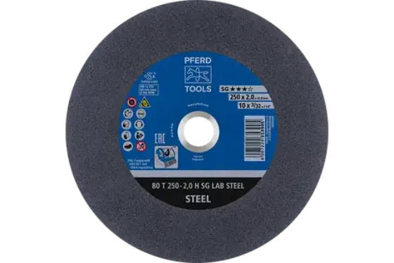 Discos de corte para laboratório SG LAB STEEL ★★★☆