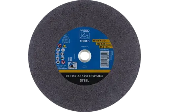 Discos de corte para serras de cortar (CHOPSAW) PSF CHOP STEEL ★★☆☆
