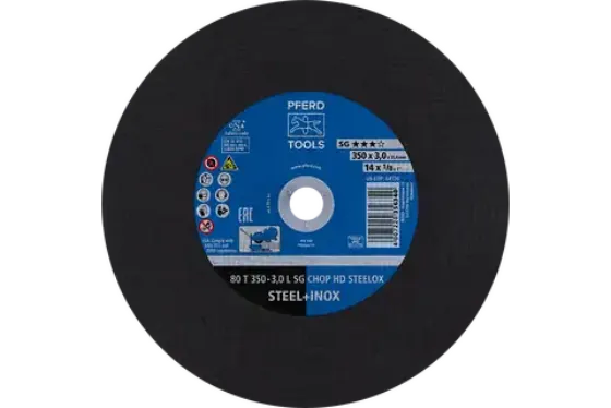 Discos de corte para serras de cortar (CHOPSAW) SG CHOP HD STEELOX ★★★☆