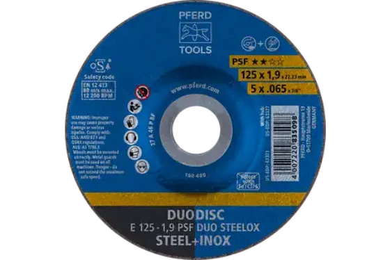 Discos de corte PSF DUO STEELOX ★★☆☆