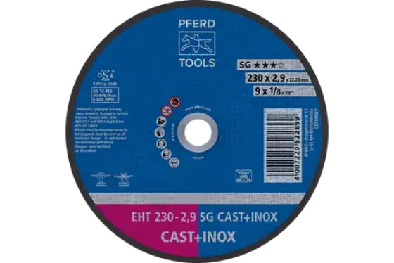 Discos de corte SG CAST+INOX ★★★☆