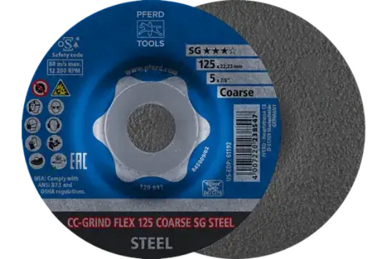 Discos de desbaste CC-GRIND FLEX SG STEEL ★★★☆