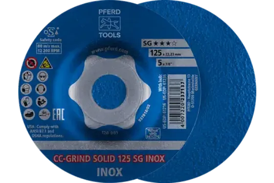 Discos de desbaste CC-GRIND SOLID SG INOX ★★★☆