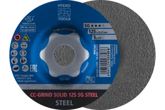 Discos de desbaste CC-GRIND SOLID SG STEEL ★★★☆