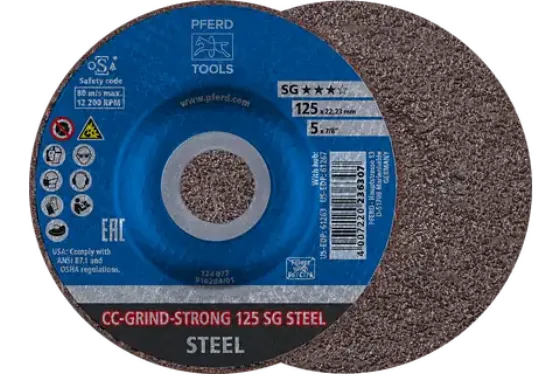 Discos de desbaste CC-GRIND STRONG SG STEEL ★★★☆