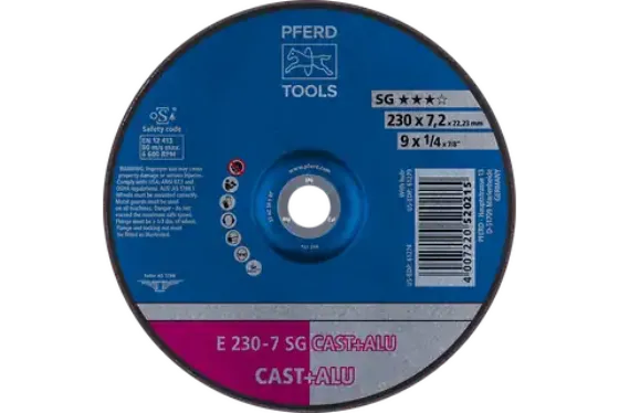 Discos de desbaste SG CAST+ALU ★★★☆
