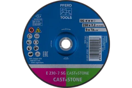 Discos de desbaste SG CAST+STONE ★★★☆