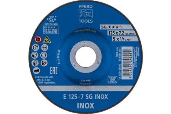 Discos de desbaste SG INOX ★★★☆