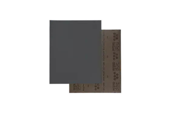 Folhas de lixa com suporte de papel ECO W