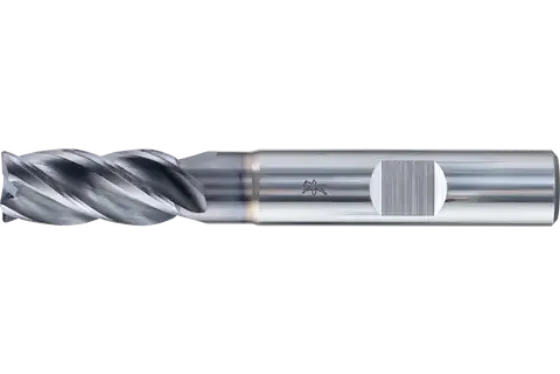 Fresa de topo universal com quatro bordas de corte UC4, design de canto radial – sistema métrico