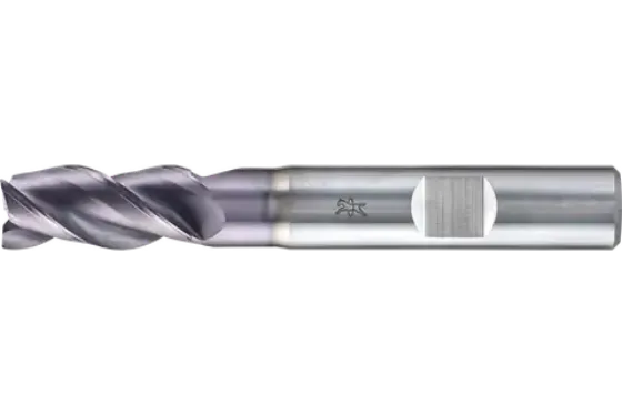 Fresa de topo universal com três bordas de corte UC3, design de canto chanfrado – Sistema métrico