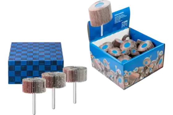 Jogo de discos lamelares com haste
