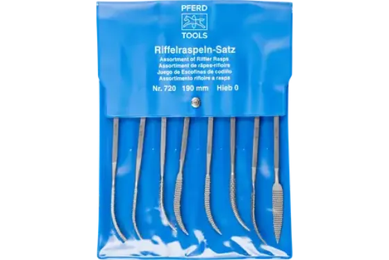 Jogo de limas riffler/grosas riffler PFERD TOOLS