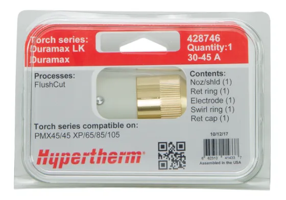 Consumable Kit Duramax/Duramax Lock FlushCut 45 A