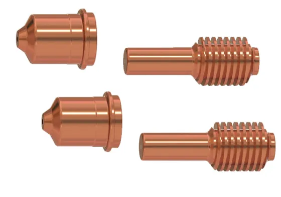 Dual Pack Eletrodo Bico Duramax LT 15-30 A Standard Corte Contains Qtd 2 each of 420118 and 420120
