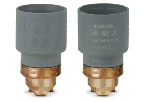 Hypertherm cartridge: SmartSYNC or adapter 30-45 A mechanized FineCut