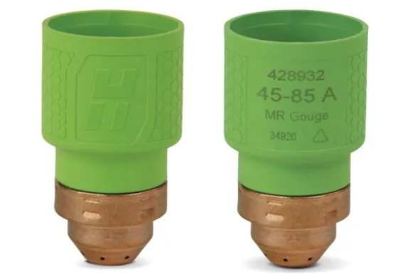 Hypertherm cartridge: SmartSYNC or adapter 45-85 A max removal goivagem