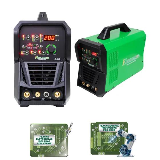 INVERSORA IRON TIG 200P AC/DC