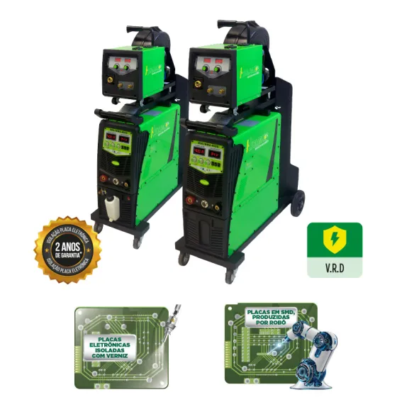 Inversora Multiprocesso MIG 400 C e MIG 400 C Refrigerada