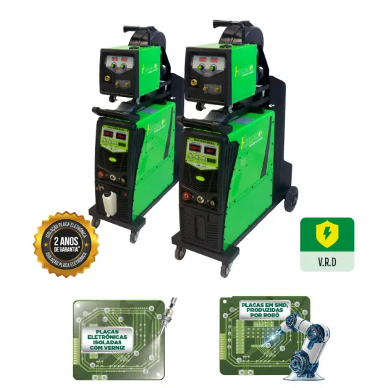 Inversora Multiprocesso MIG 500 C e MIG 500 C Refrigerada