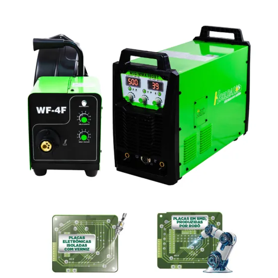 INVERSORA MULTIPROCESSO MIG 500 ST 220V / 380V / 440V TRIF.