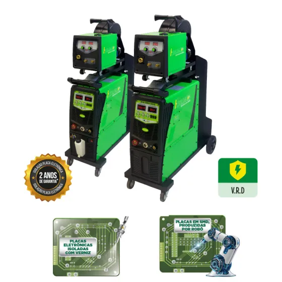 Inversora Multiprocesso MIG 600 C e MIG 600 C Refrigerada